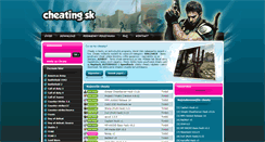 Desktop Screenshot of cheating.sk
