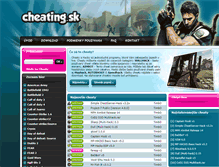Tablet Screenshot of cheating.sk